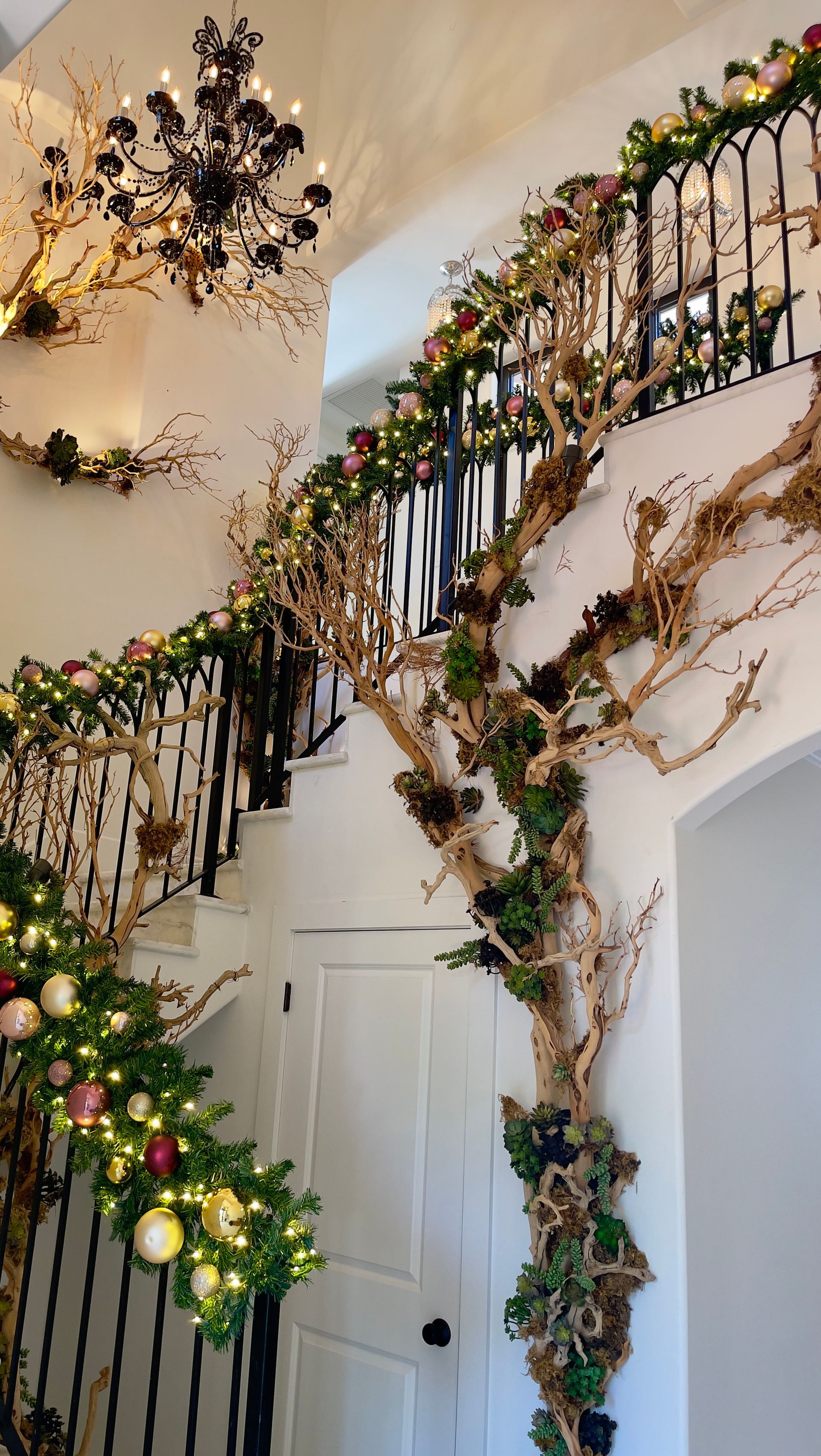 Exclusive designer garland for Coral Gables home