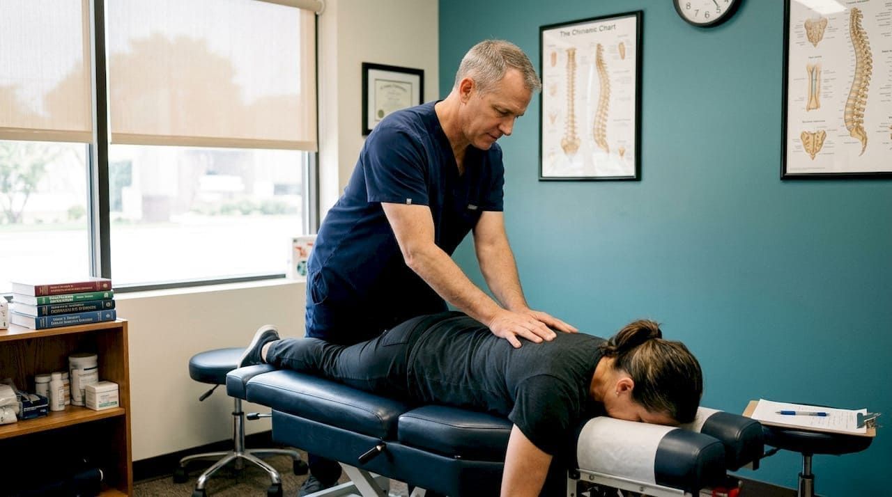 What is manual spinal adjustment