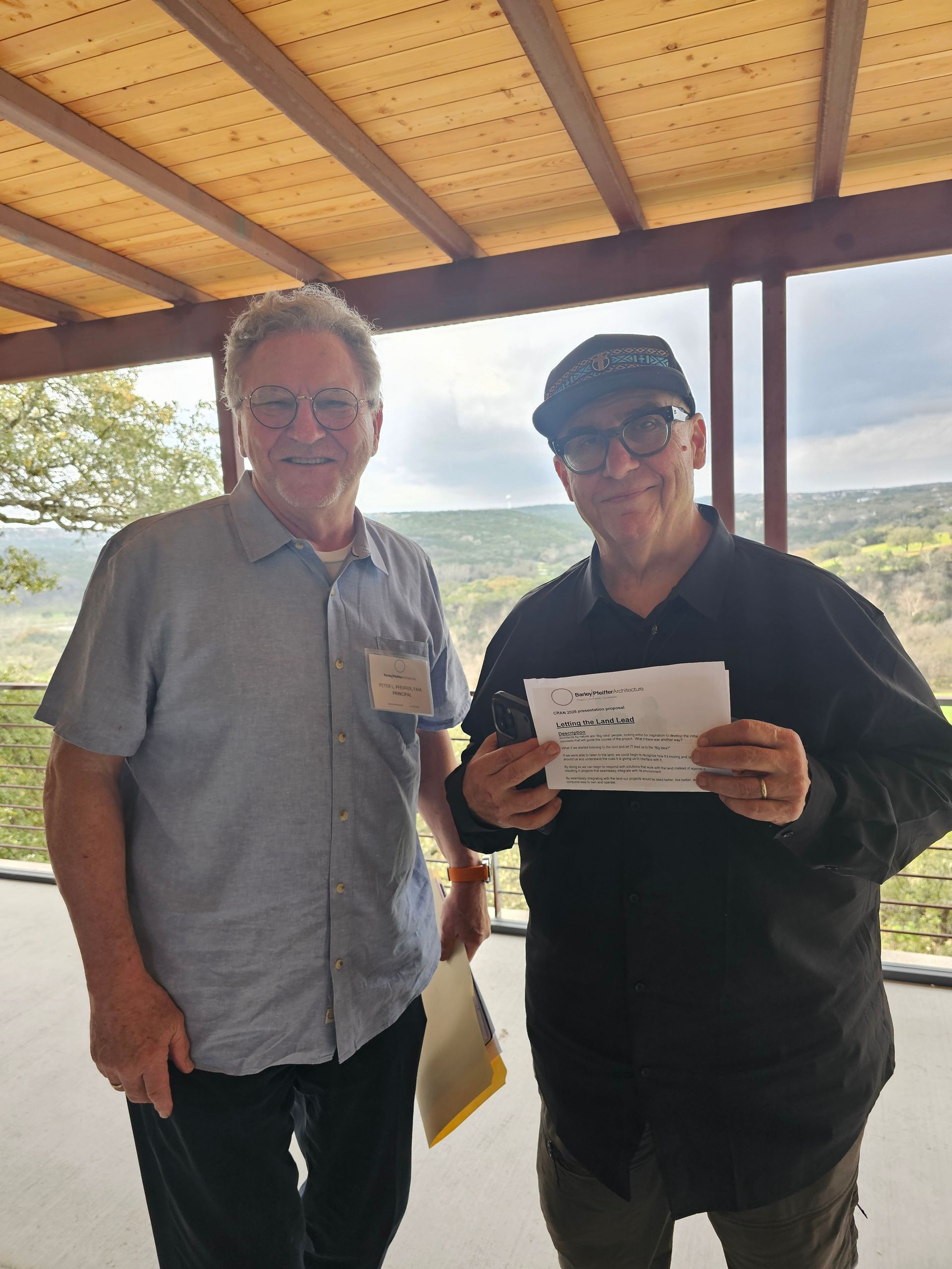 Firm leaders consulting and educating.