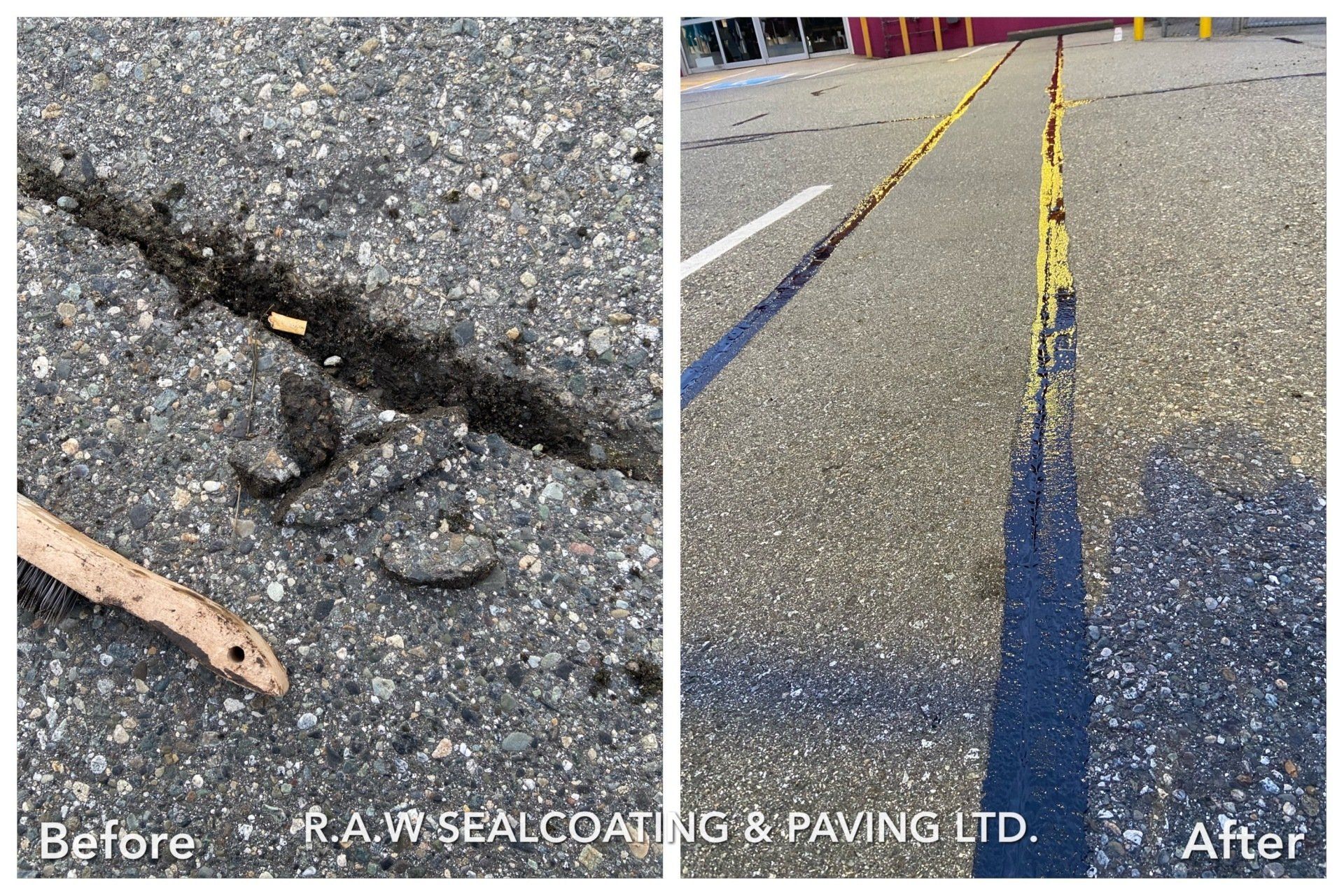 Hot Rubber Crack Repair