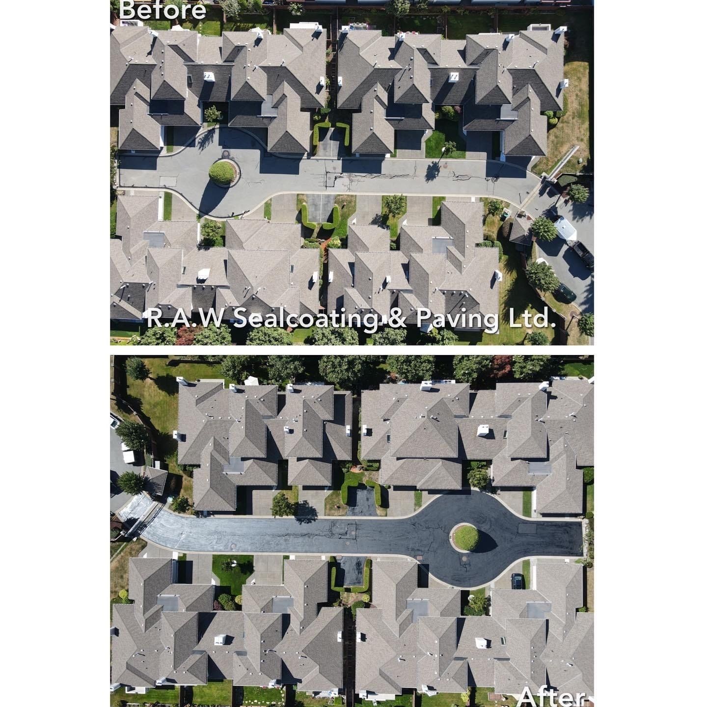 Asphalt seal coat Service