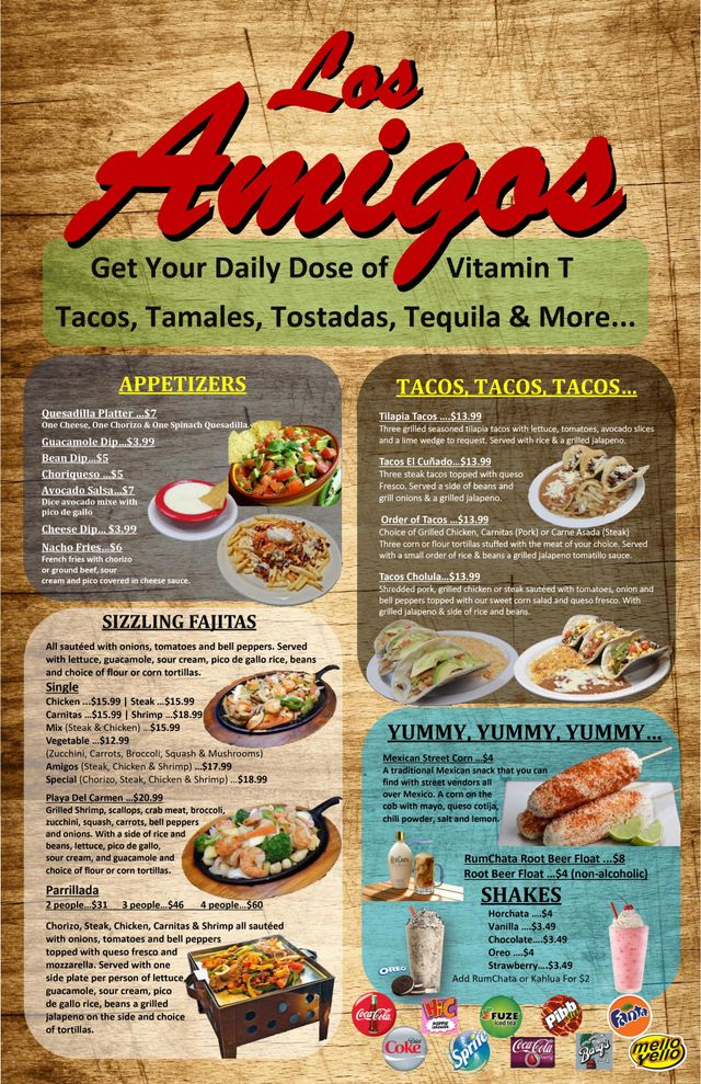Mexican Restaurant – Muskegon, MI – Los Amigos Tequila Mexican Bar & Grill