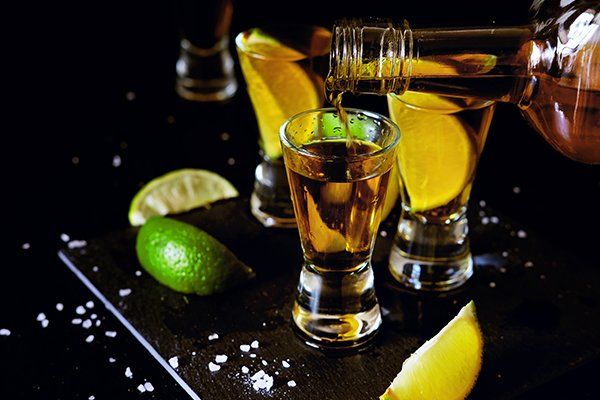 Tequila Glass Shots — Muskegon, MI — Los Amigos Mexican Bar & Grill