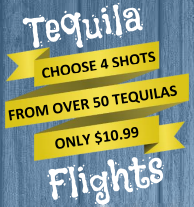 Tequila Flights — Muskegon, MI — Los Amigos Mexican Bar & Grill