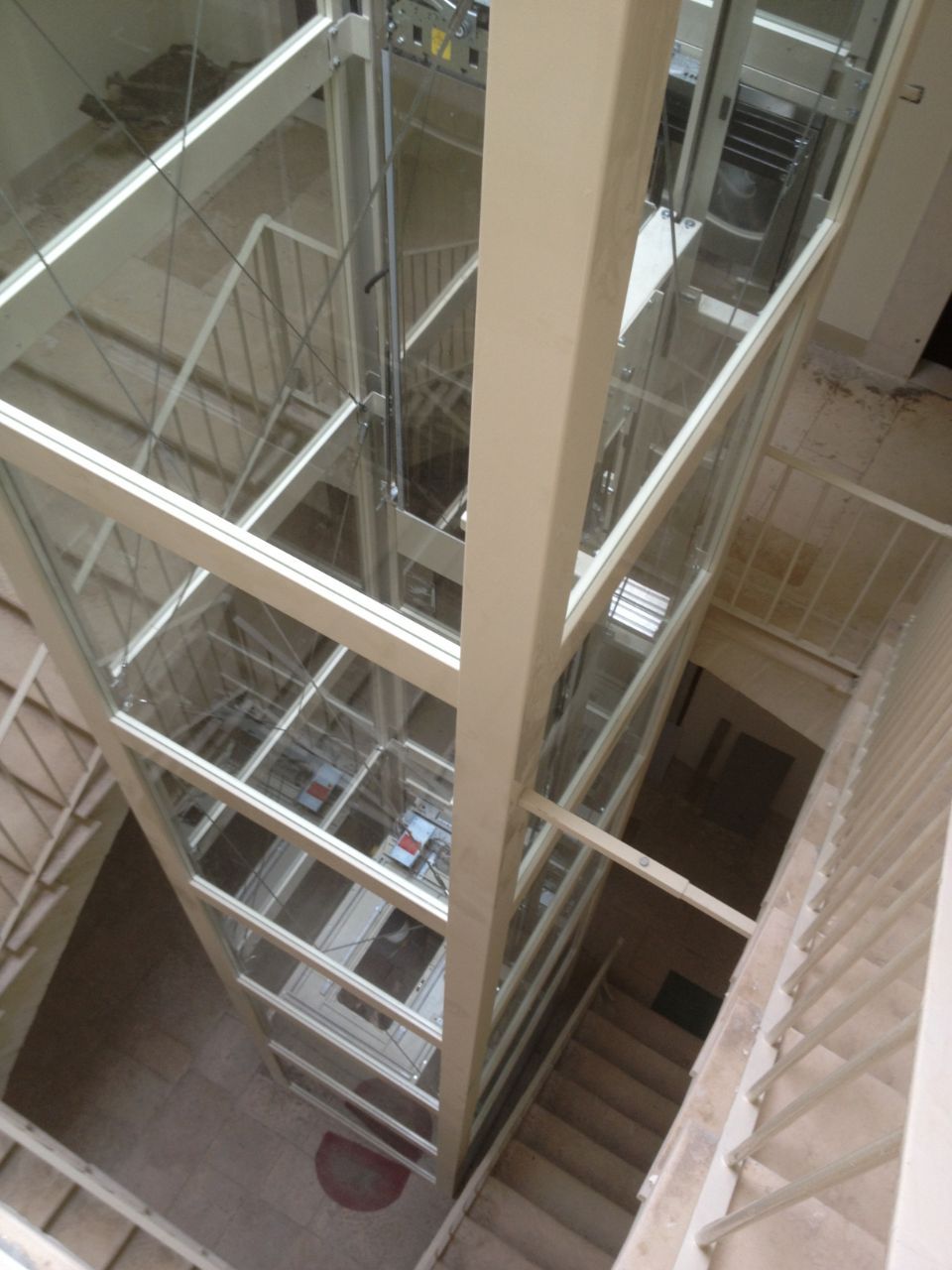 Struttura sostegno ascensore