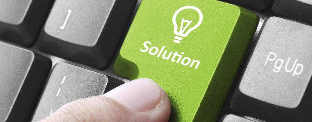 Solution in Green Button - Computer Repair and Sales in Yorktown, VA