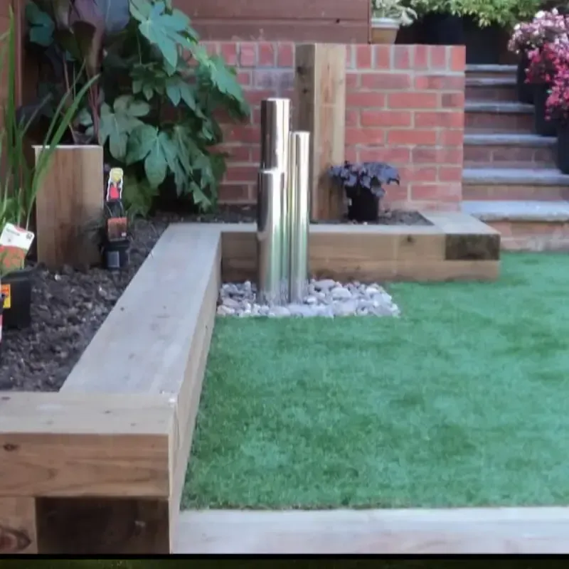 garden water feature design hampshire