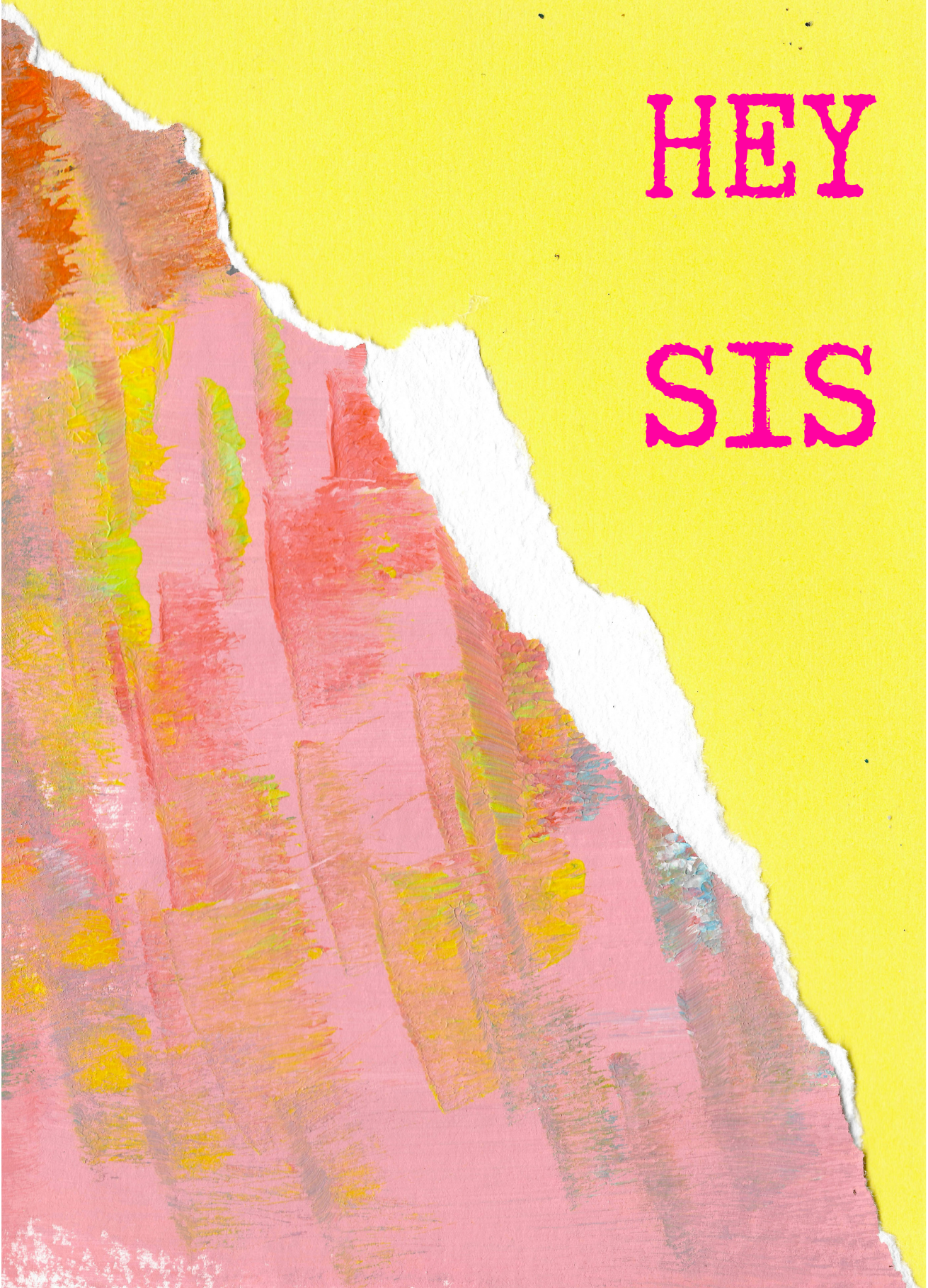 schatkaartje 90 - hey sis