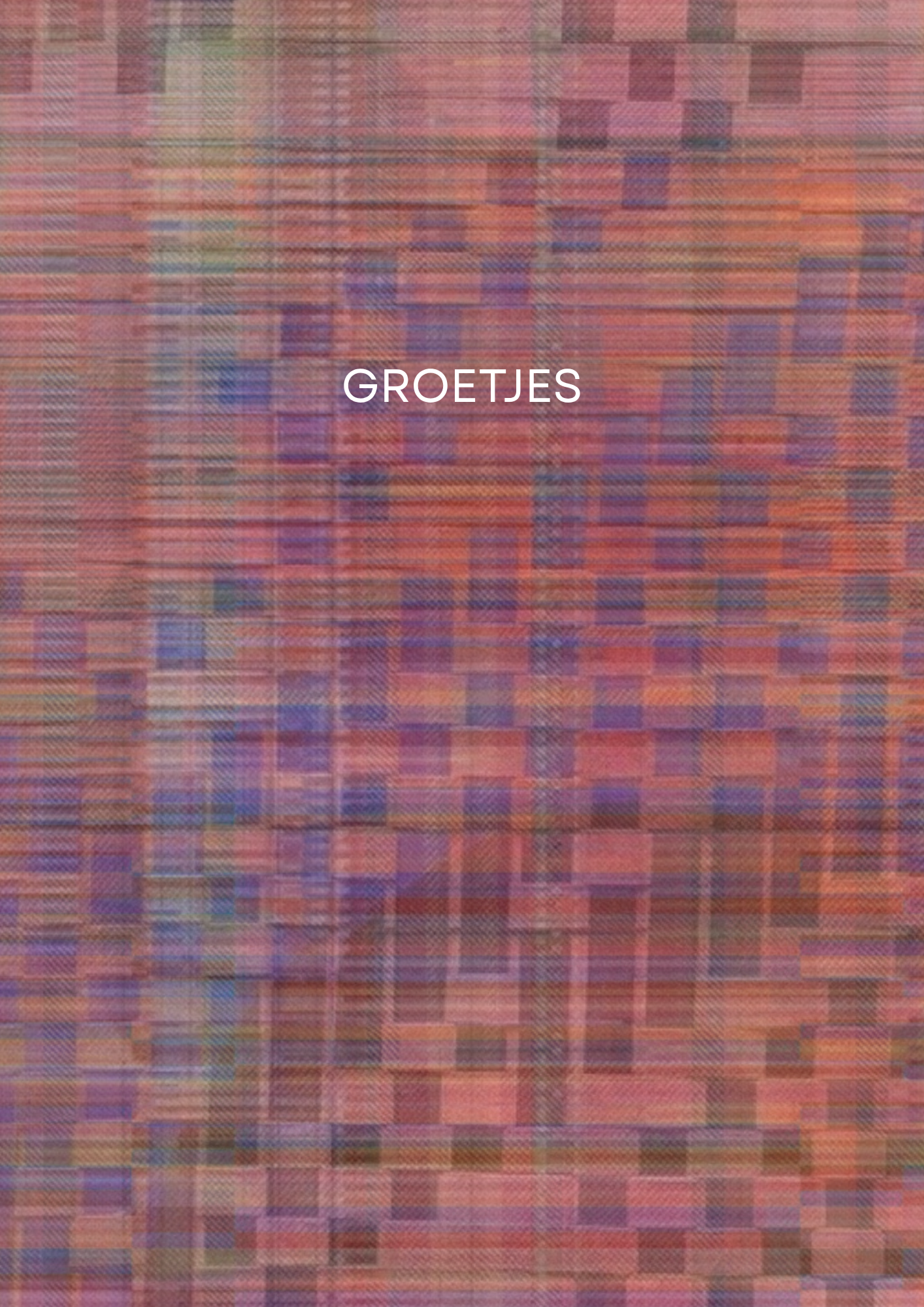 schatkaartje 100 - groetjes