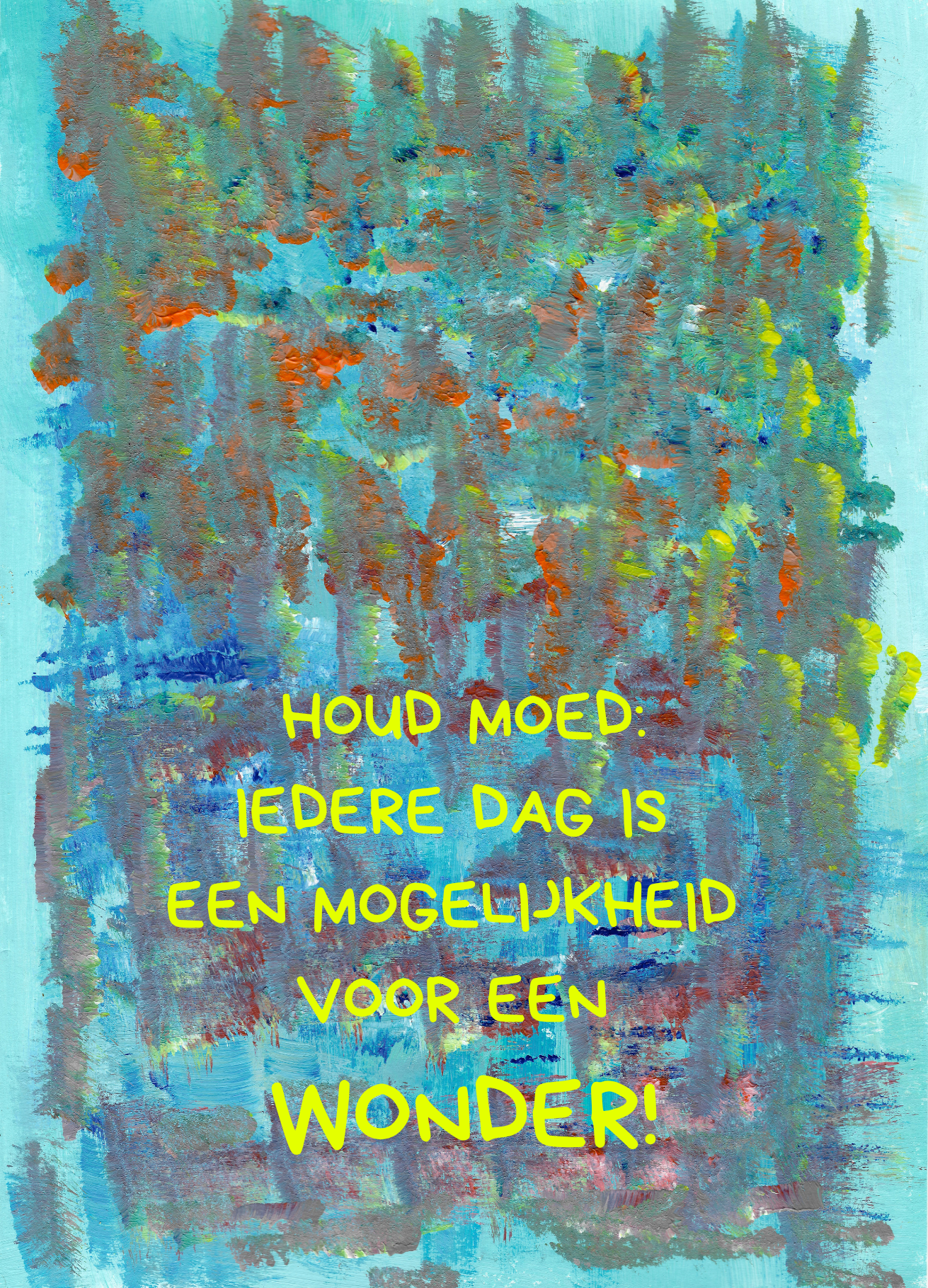 schatkaartje 26 - houd moed