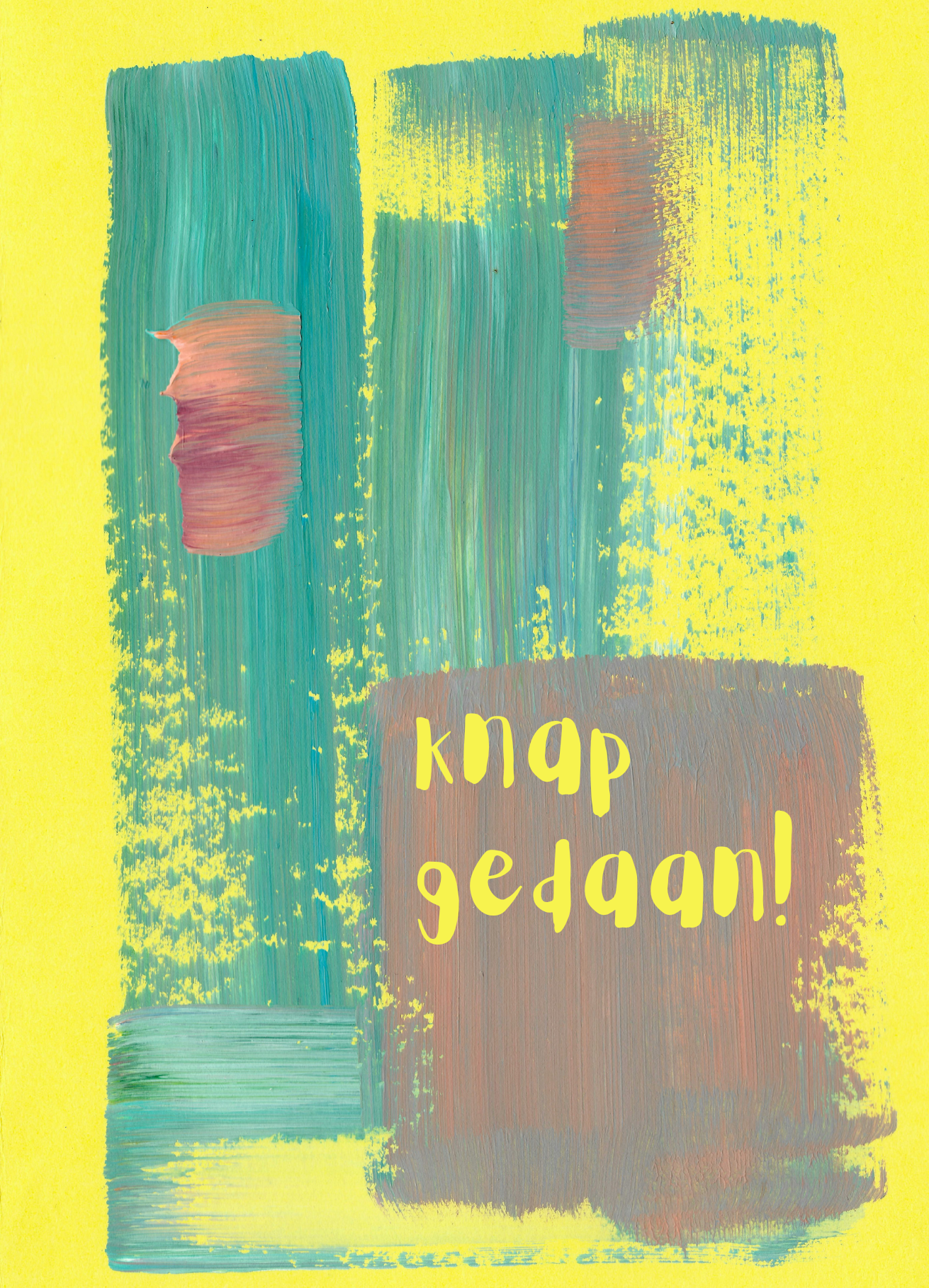 schatkaartje 45 - knap gedaan