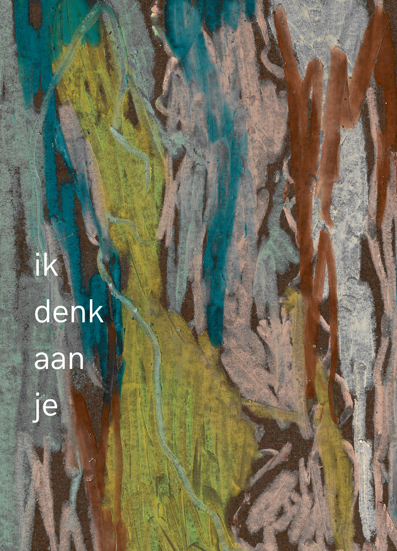 schatkaartje 6 - ik denk aan je