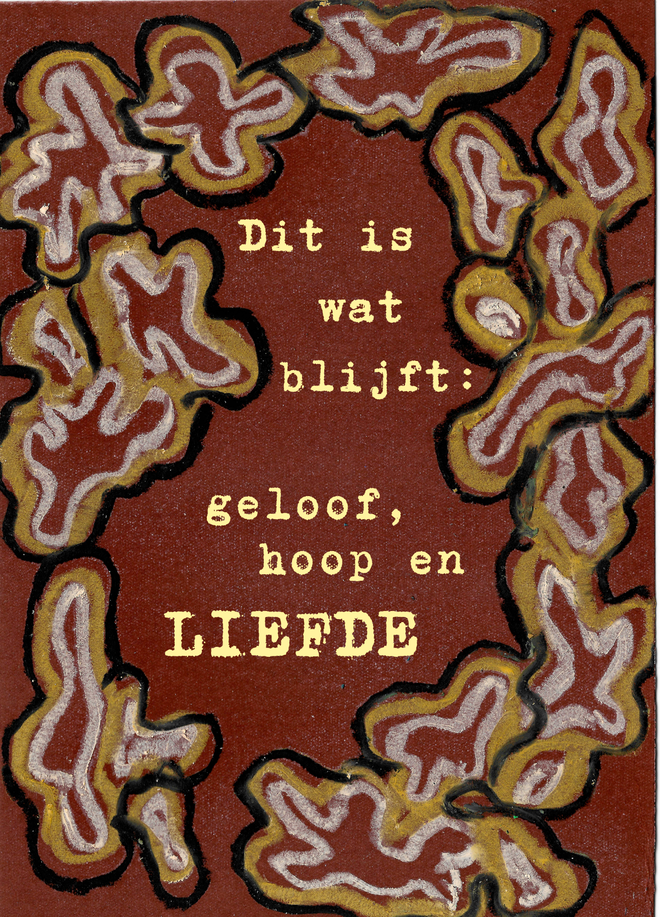 schatkaartje 7 - geloof hoop liefde