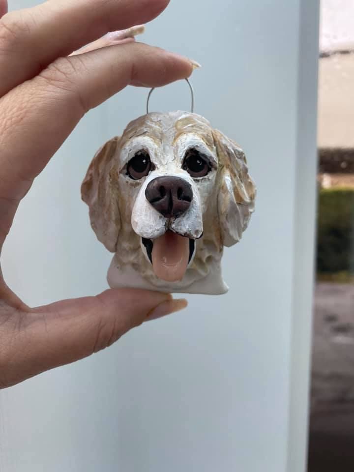 Dog Head Wall Hanger 