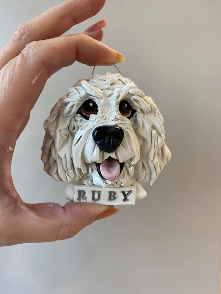 Dog Head Wall Hanger 