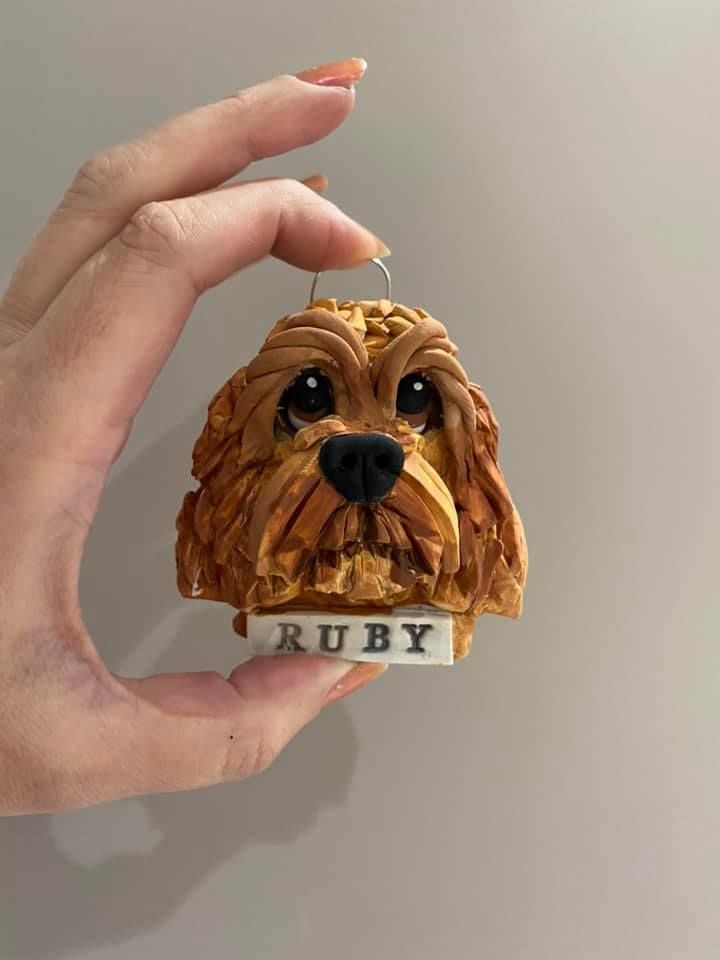 Dog Head Wall Hanger 