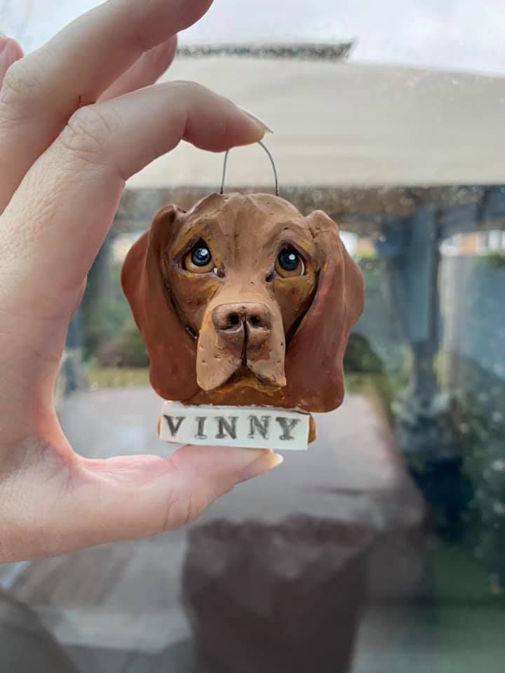 Dog Head Wall Hanger 