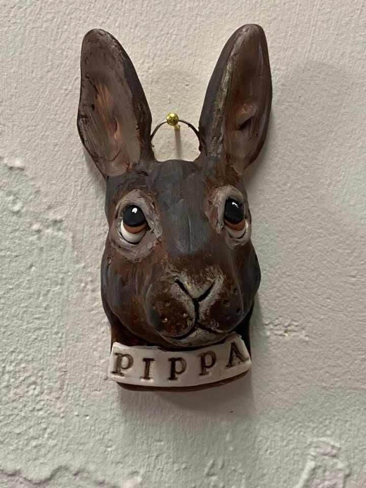 Rabbit Head Wall Hanger 