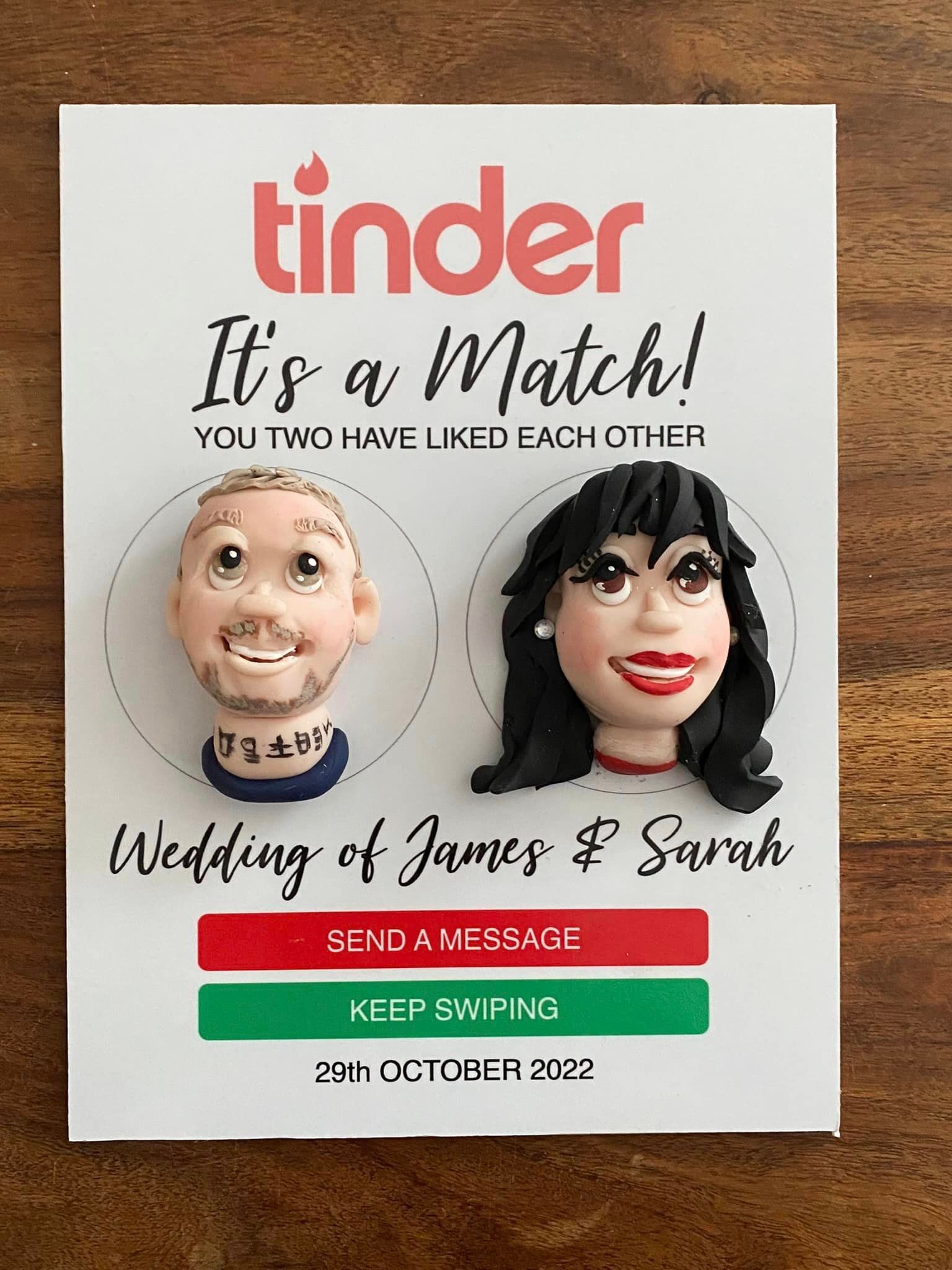 Romantic Personalised Figure