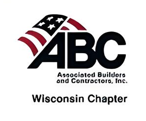 A logo for abc associated builders and contractors inc.