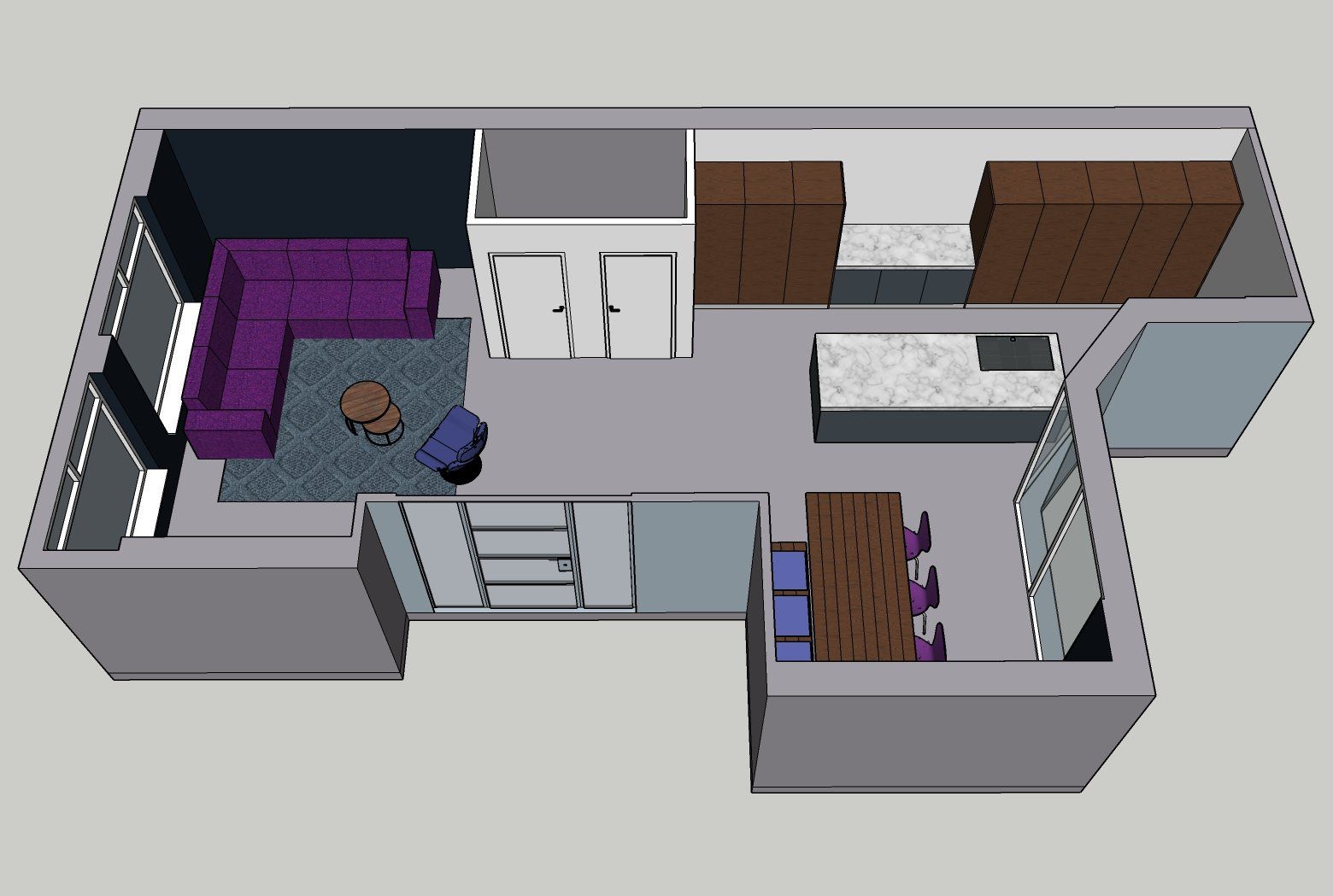 3d, SketchUp, Woonhuis, Wieringenlaan Volendam