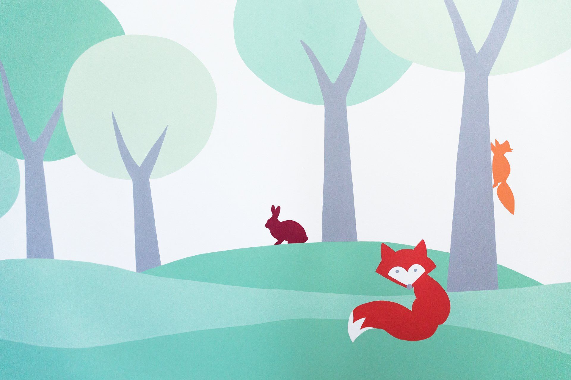 muurschildering lisanne tekent lisannetekent