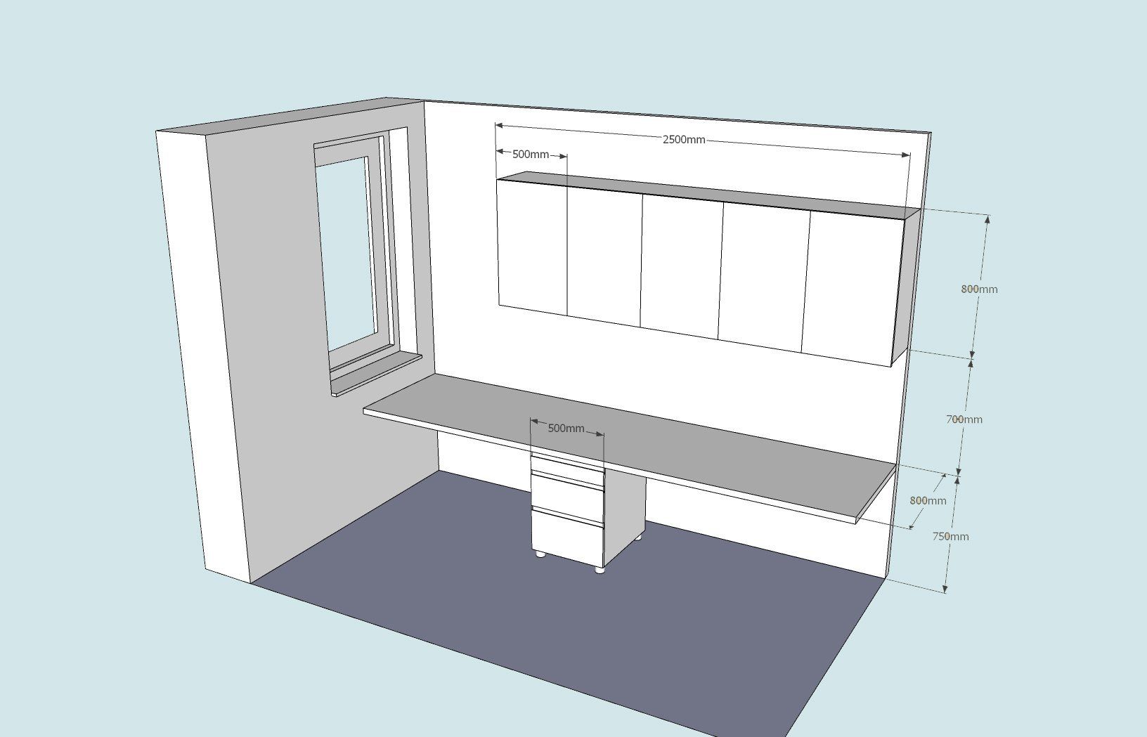 kantoor hpl maatwerk meubelmaker fenix wit bureau blad