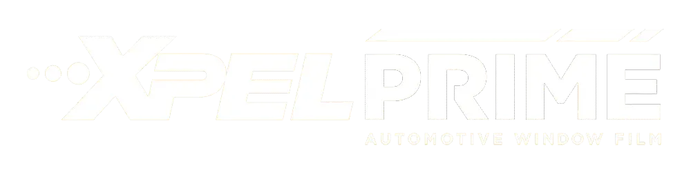 A white logo with a sun in the middle on a black background.