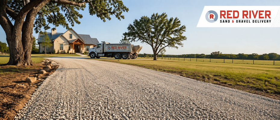 Red River dump truck