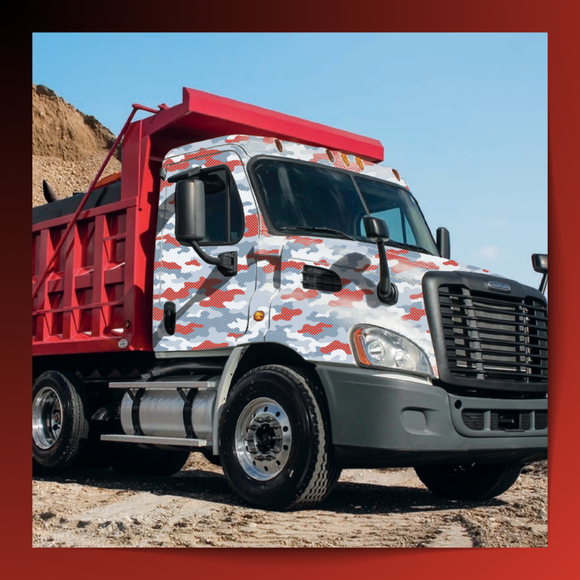 Red River dump truck