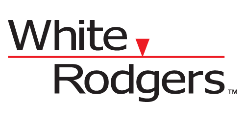 Le logo des rodgers blancs est noir et rouge sur fond blanc.