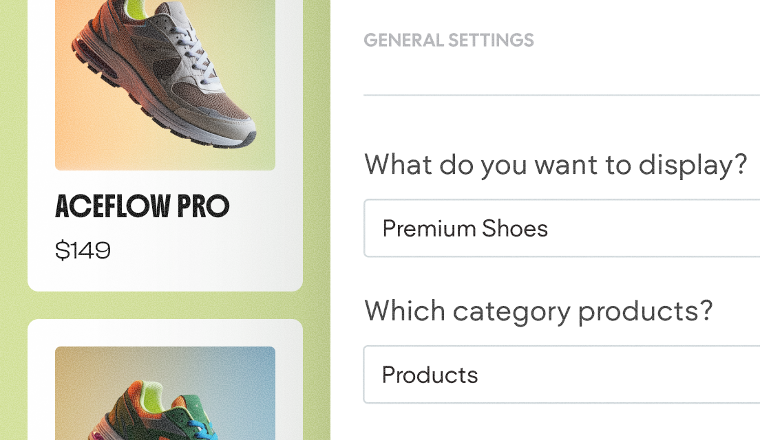 AI assistant interface: User prompt 