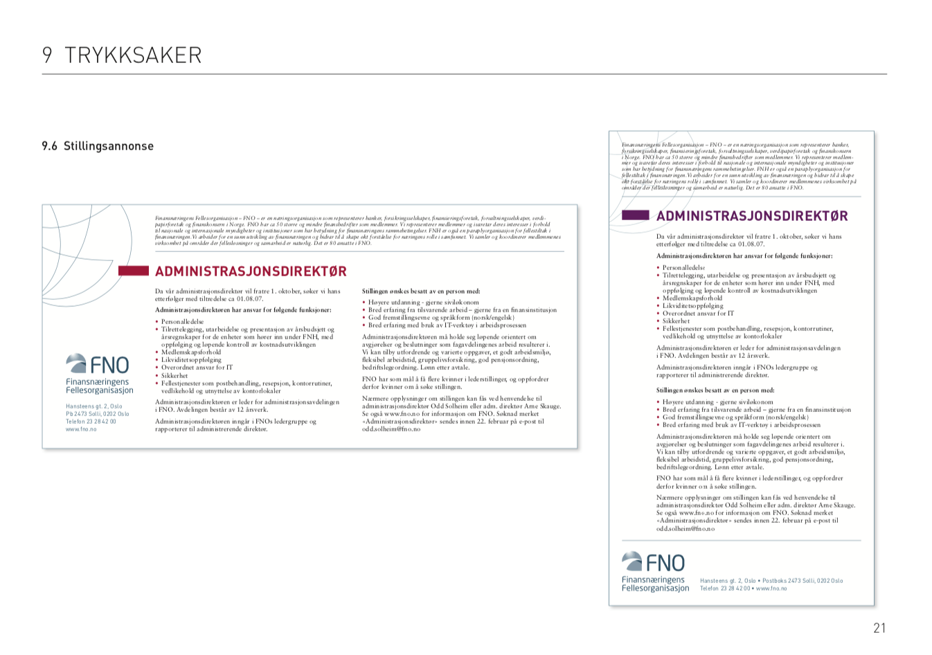 Et par ark med en graf på.