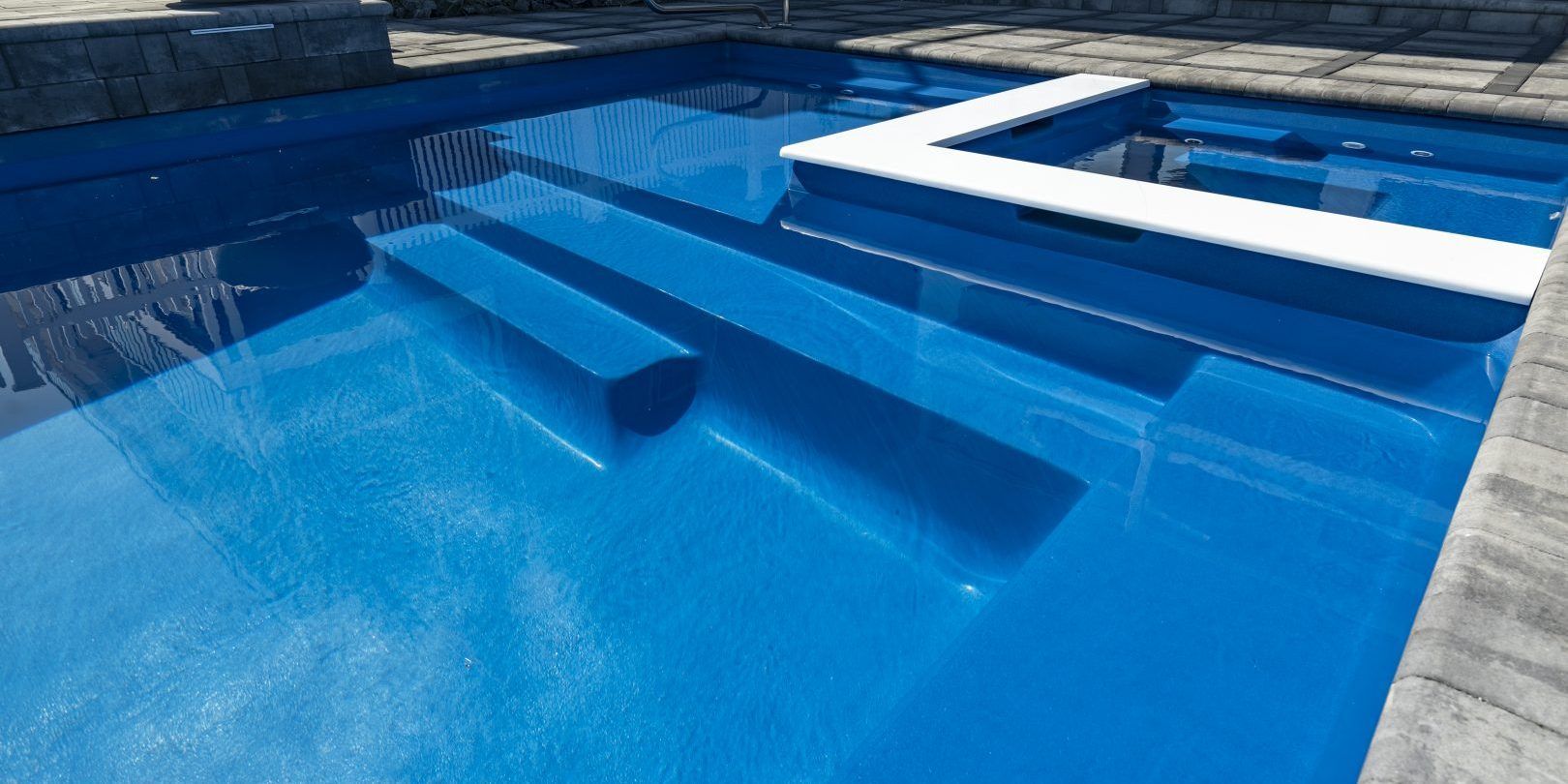 Fiberglass Pool Installation in Maryland by Xscape 2 Nature