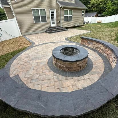 Paver Patio Installed in Baltimore, MD by Xscape 2 Nature