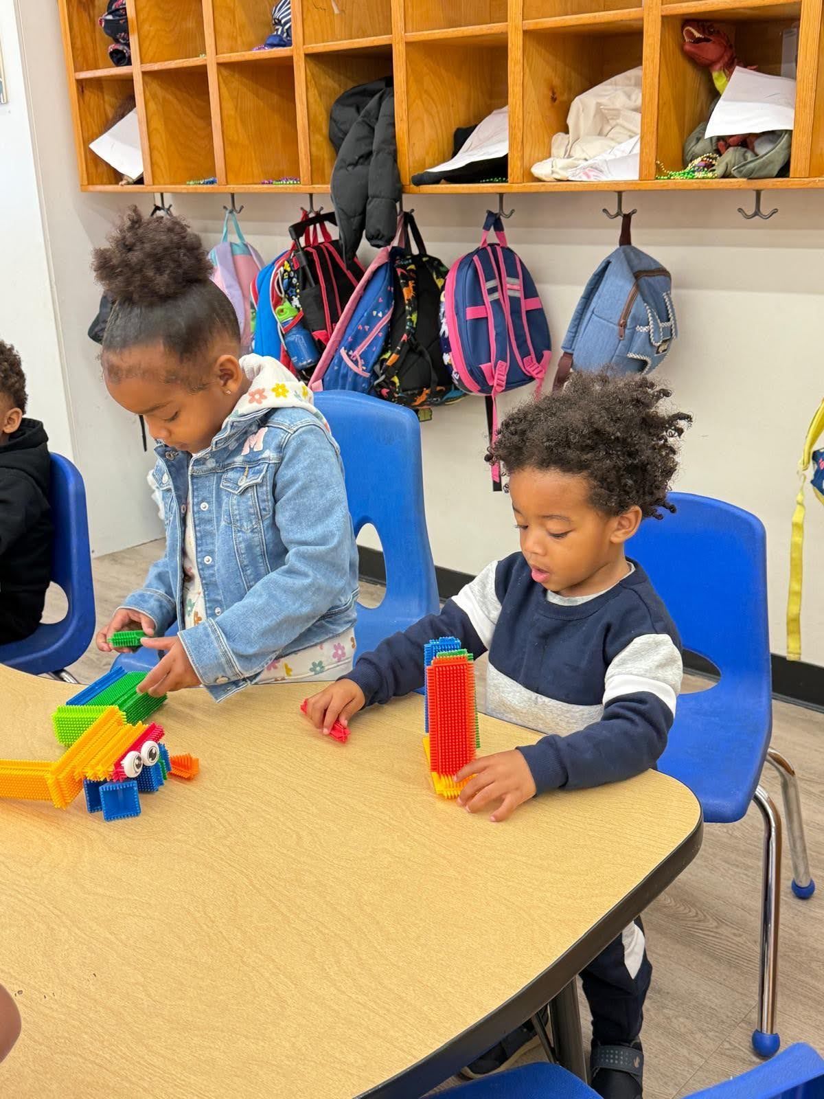 Kids in the playroom
