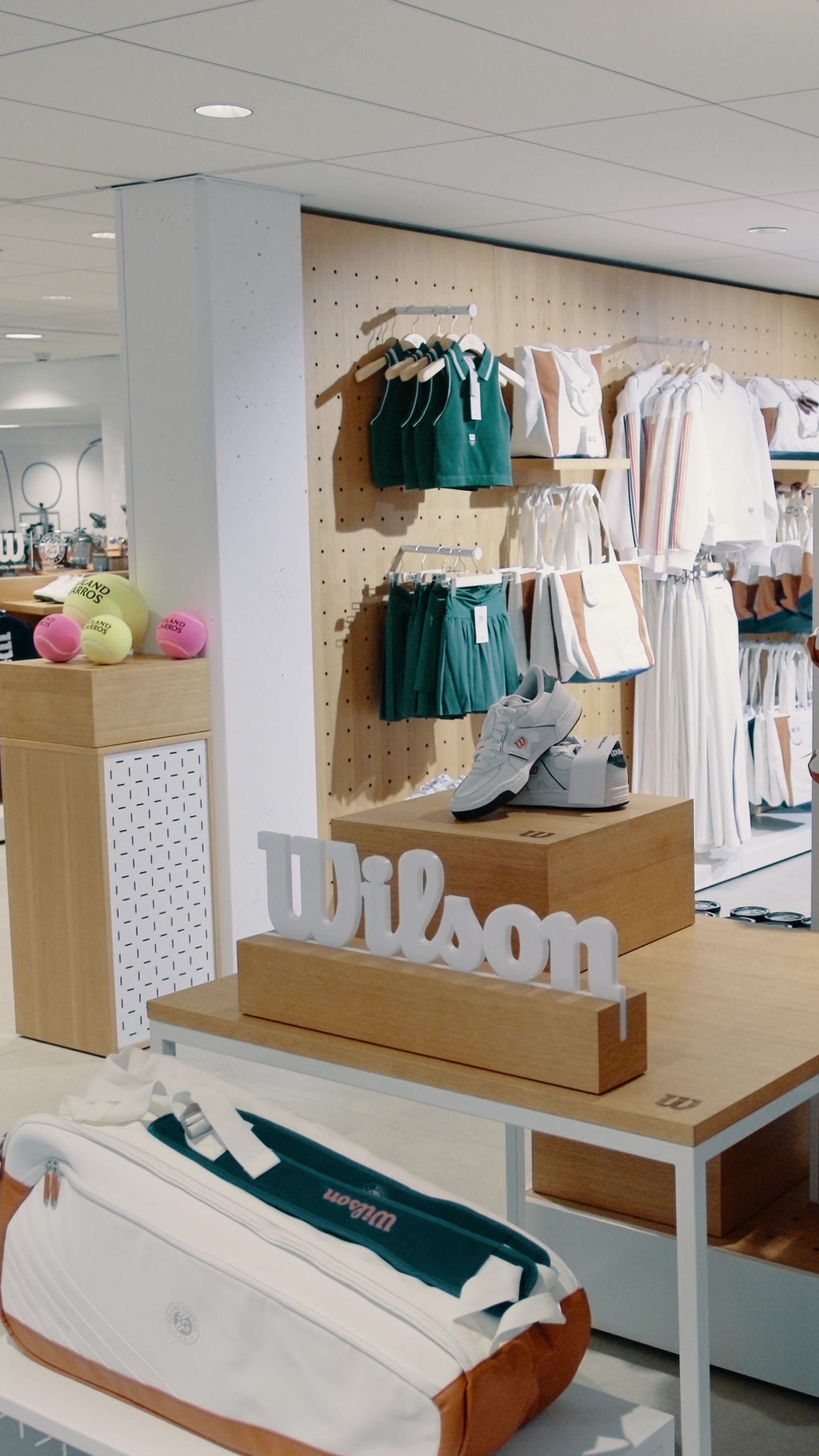 Wilson store designed, produced, and installed by Quarter20