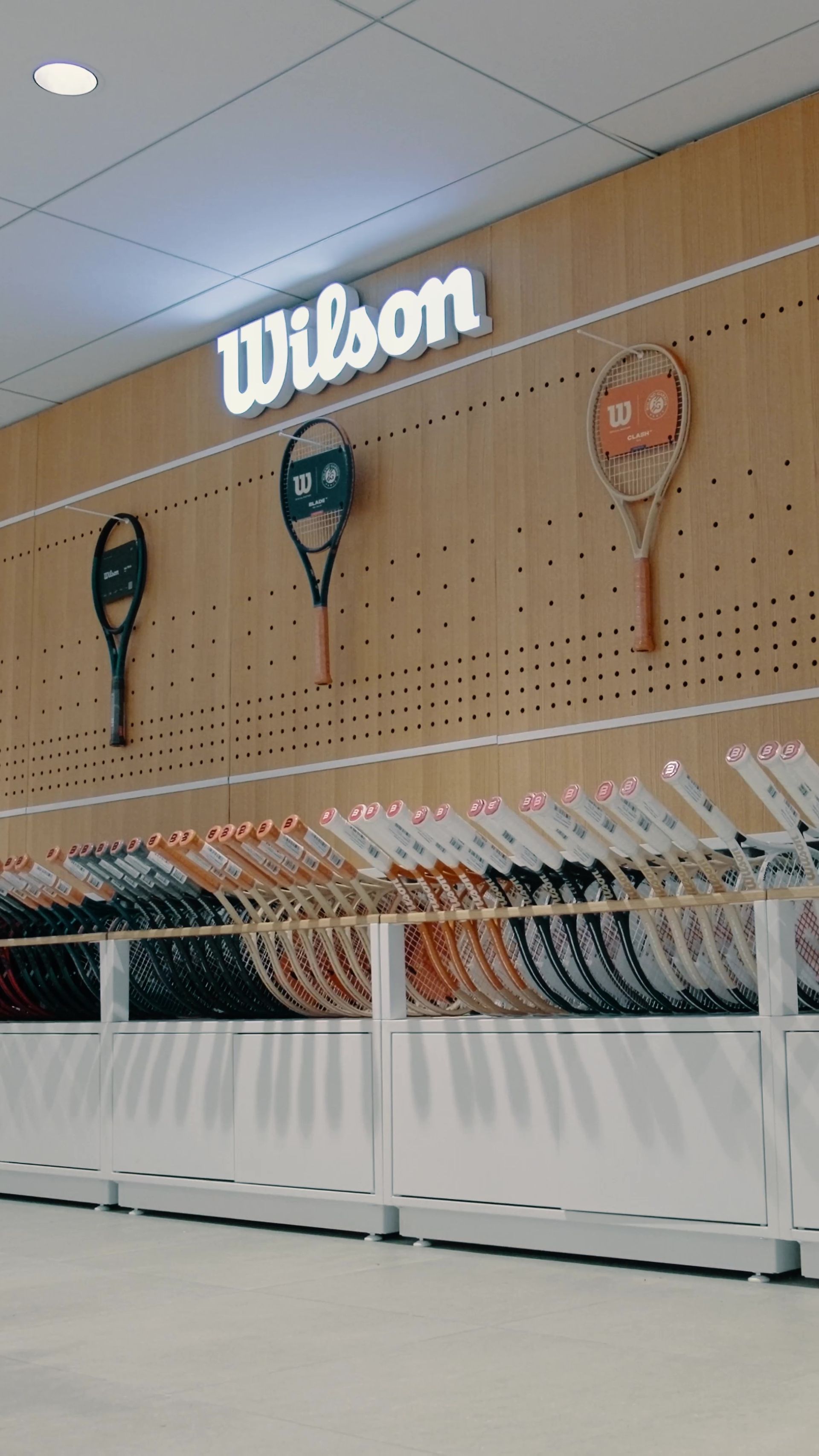 Wilson store designed, produced, and installed by Quarter20