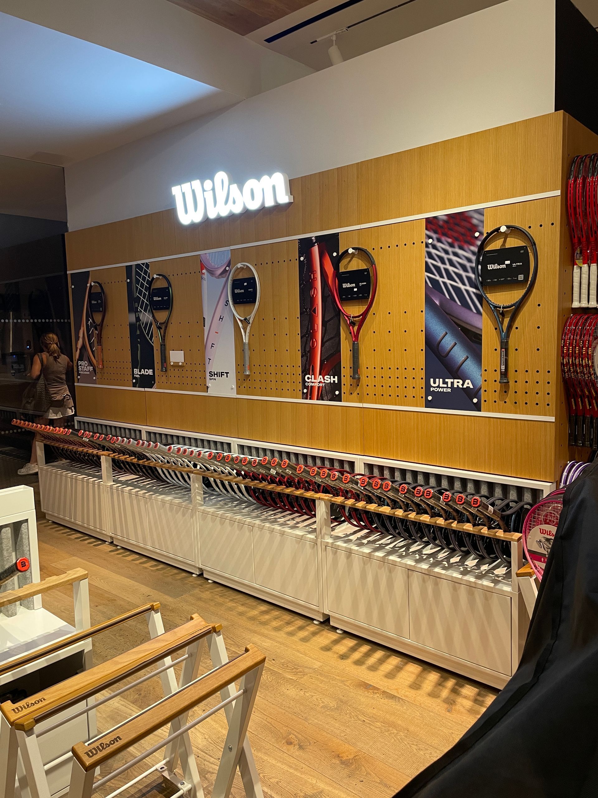 Wilson store designed, produced, and installed by Quarter20