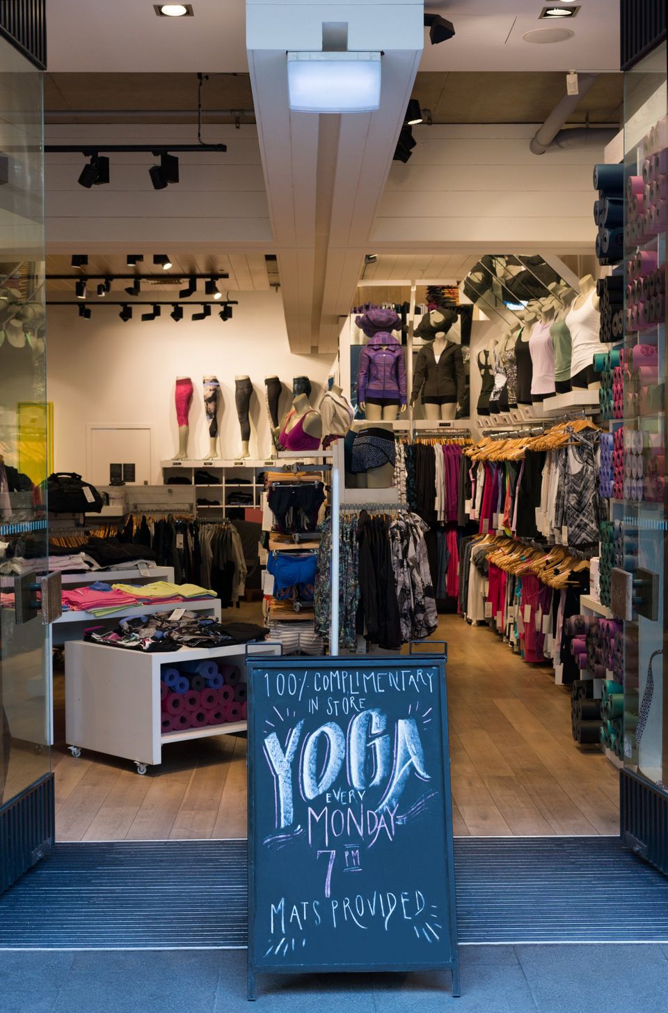 LuluLemon is known for in store community events lead by local fitness coaches aka Ambassadors