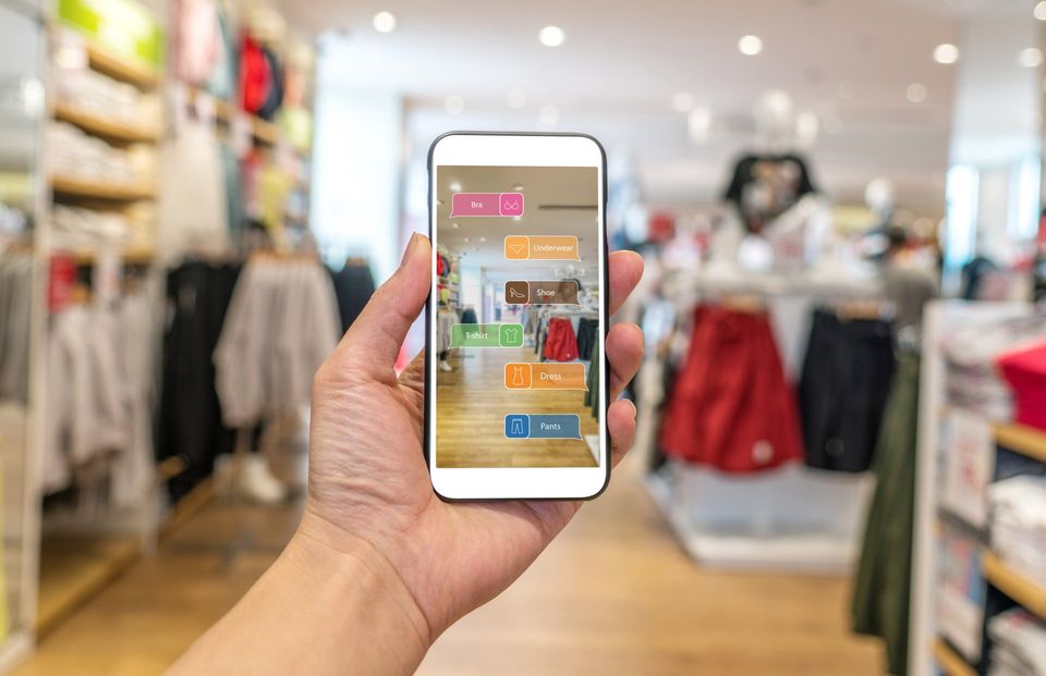 technology and retail design - augmented reality