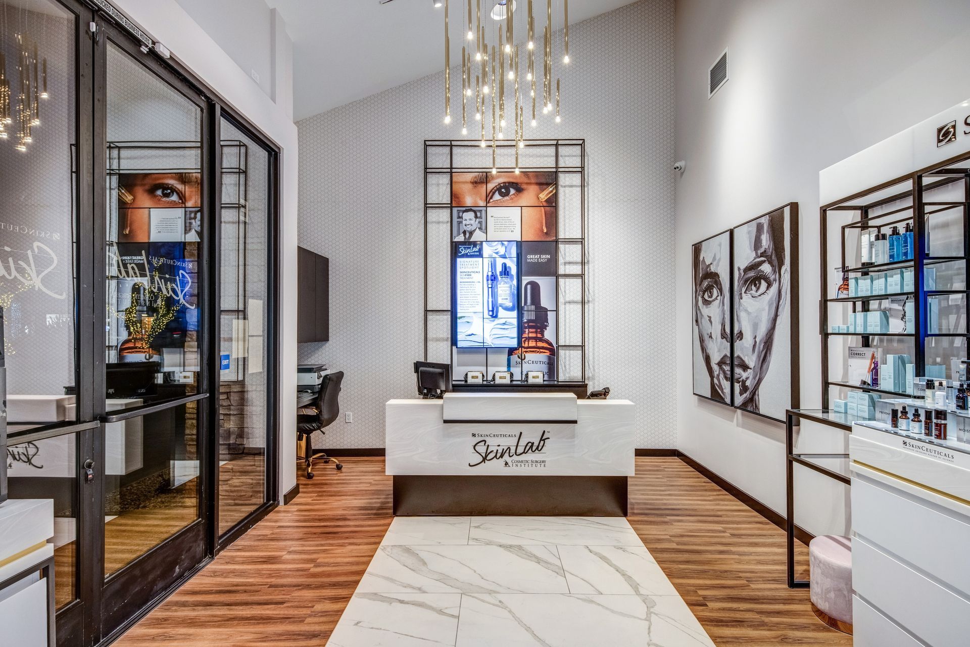 L'Oreal's SkinCeuticals store designed, installed, and produced by Quarter20