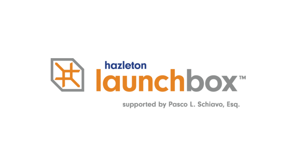 A logo for a company called hazleton launchbox