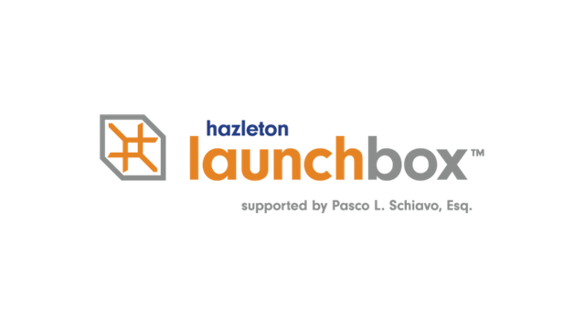 A logo for a company called hazleton launchbox
