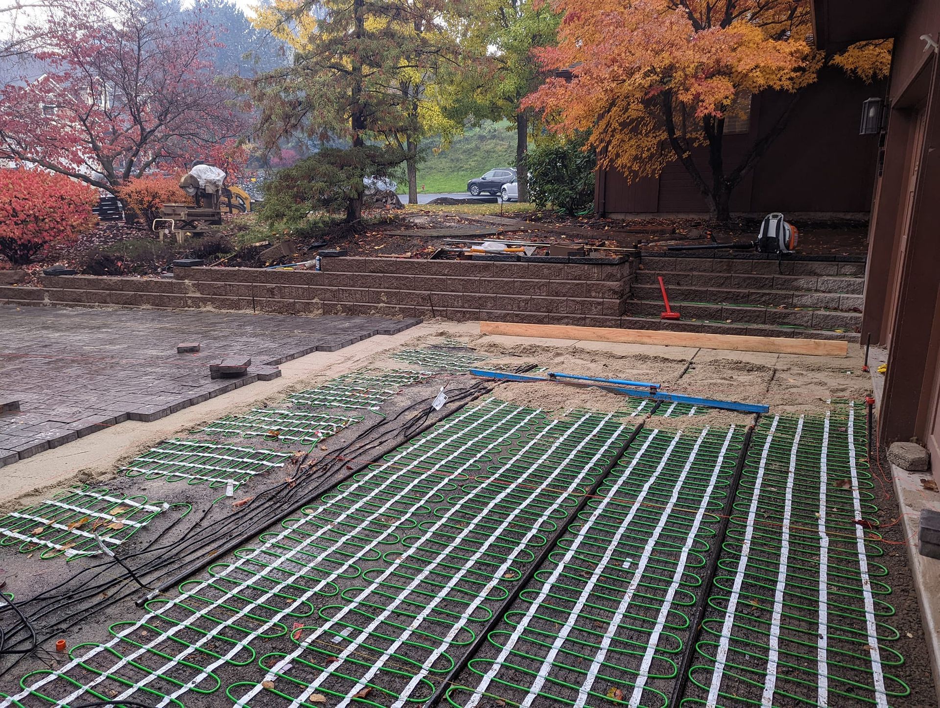 Image of heated driveway