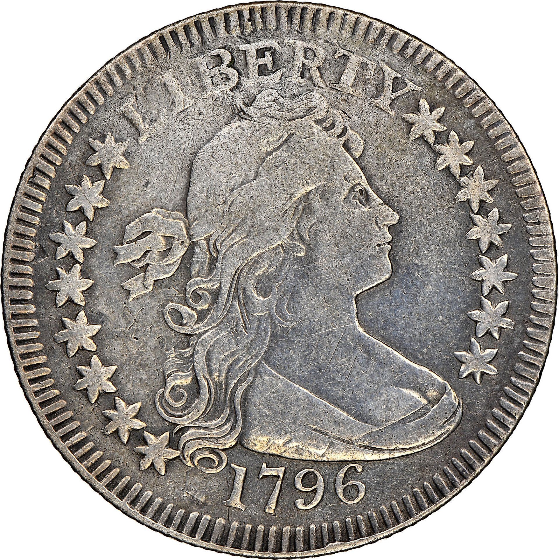 1796 Draped Bust quarter image courtesy of NGC