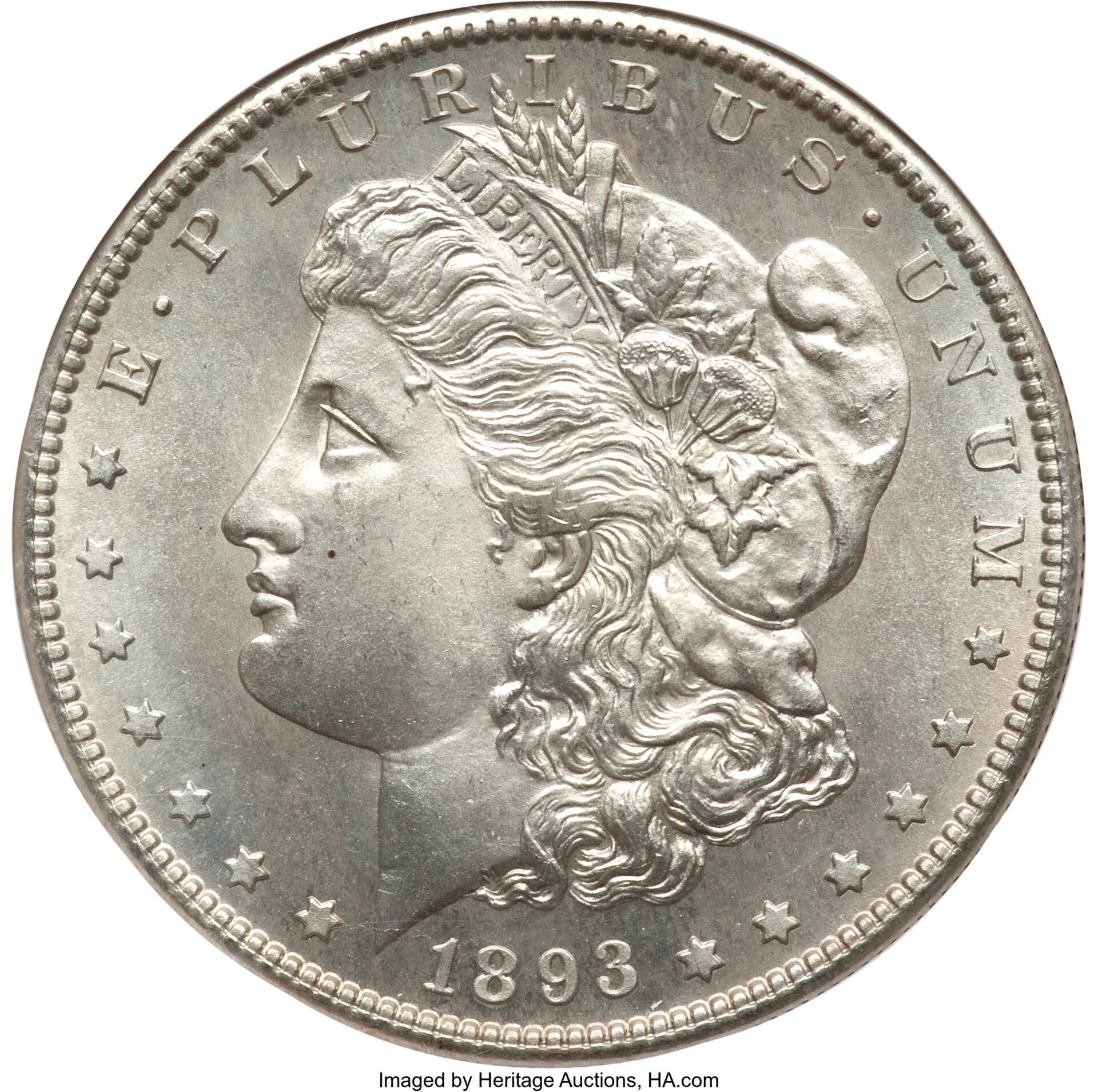 1893 S Morgan Silver Dollar PCGS