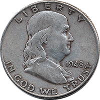 1948 Franklin Half Dollar