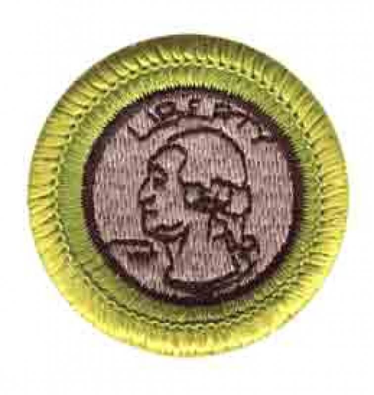 Coin collecting merit badge