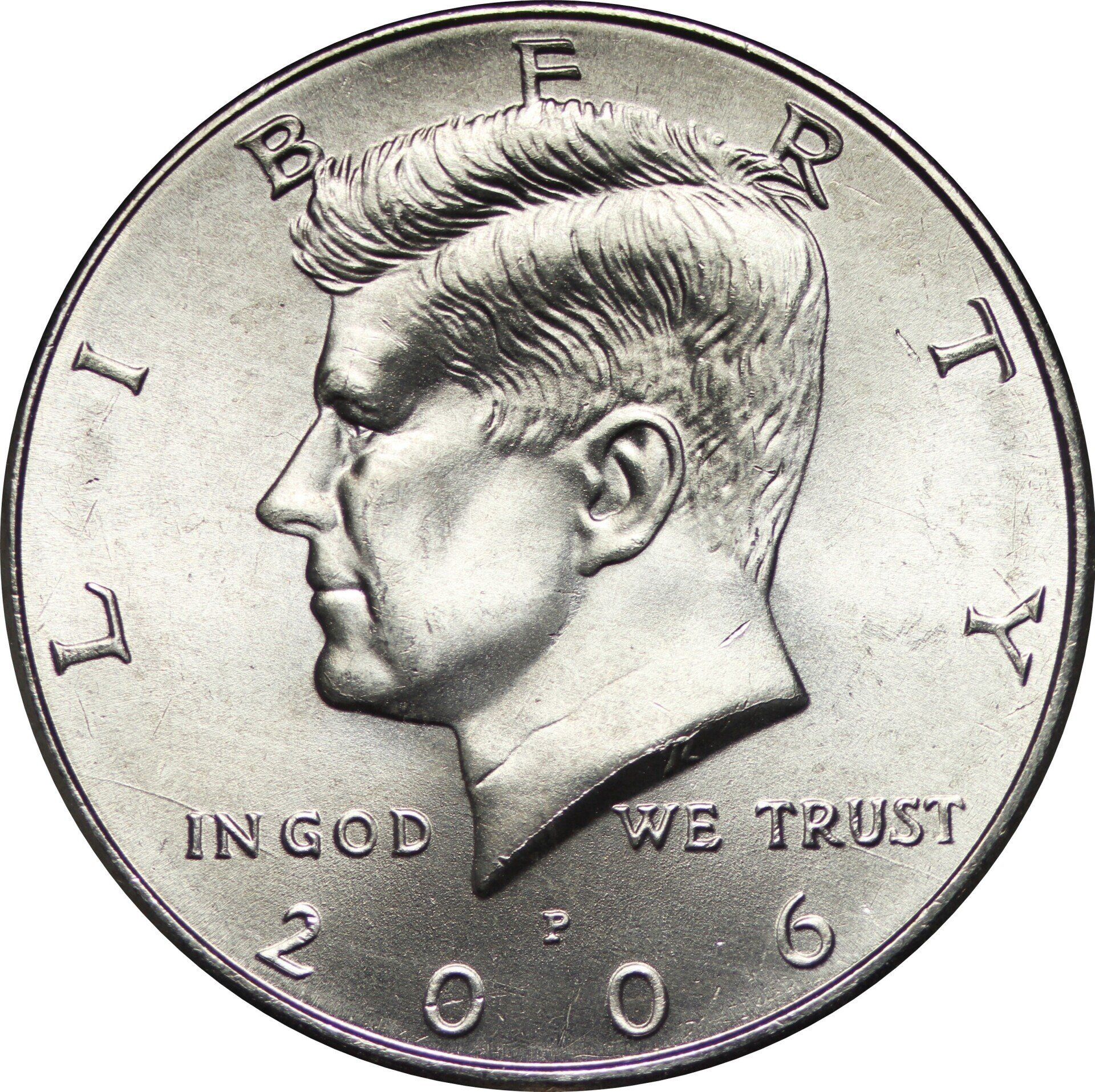 Kennedy Half Dollar from the Philadelphia Mint